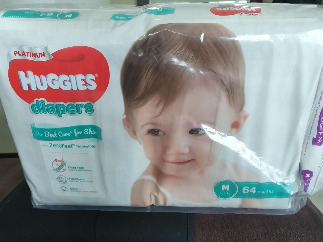 huggies platinum size m