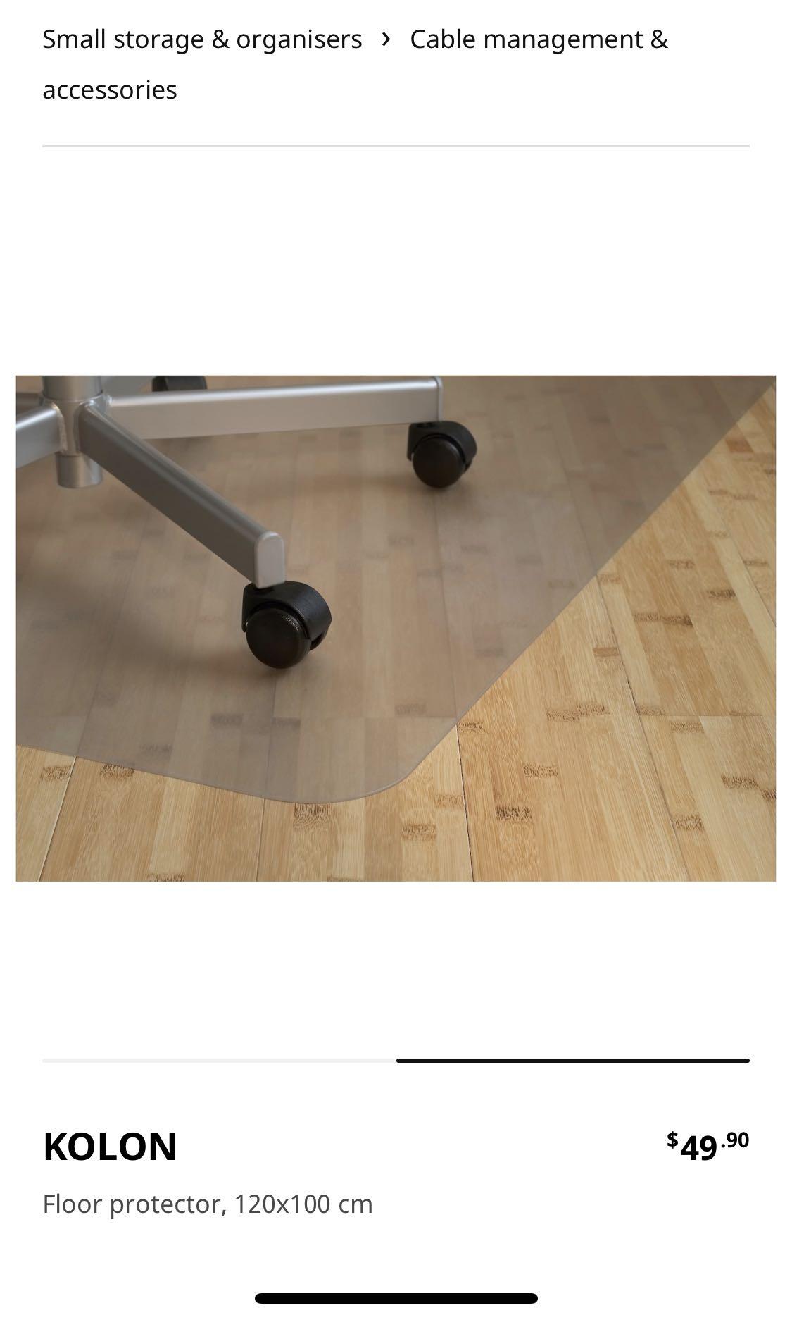 Ikea Floor Protector Furniture Home Living Furniture Other Home Furniture on Carousell