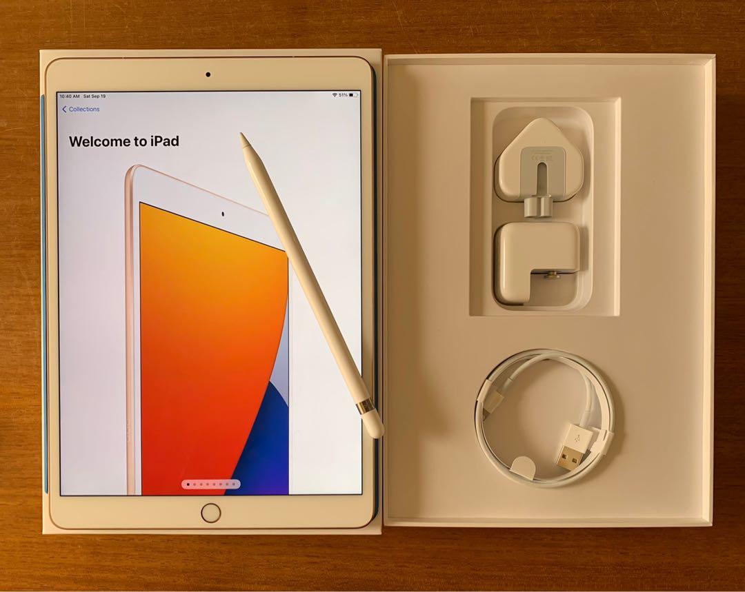 Ipad Air 3 256gb Cellular Gold Apple Pencil Applecare Until 4 4 22 Smart Case Mobile Phones Tablets Tablets On Carousell