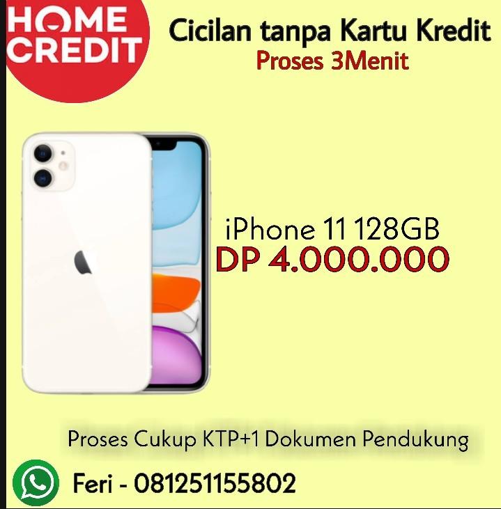Iphone 11 128gb Cicicilan Pakai Home Credit Free Admin Telepon Seluler Tablet Iphone Iphone 11 Series Di Carousell