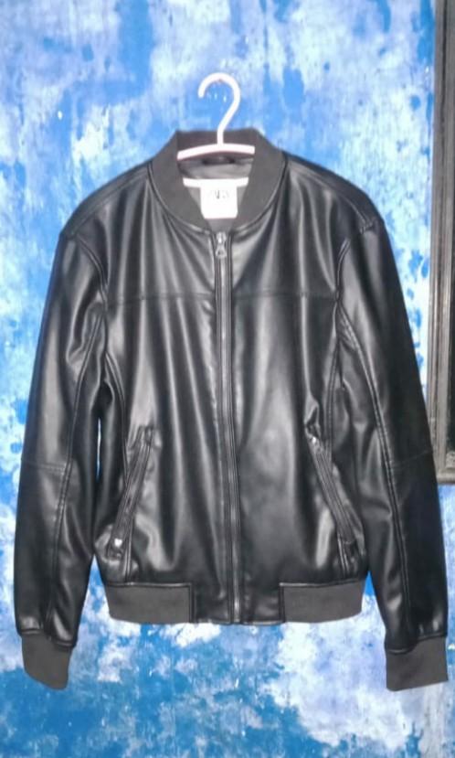 Jaket kulit sale zara man
