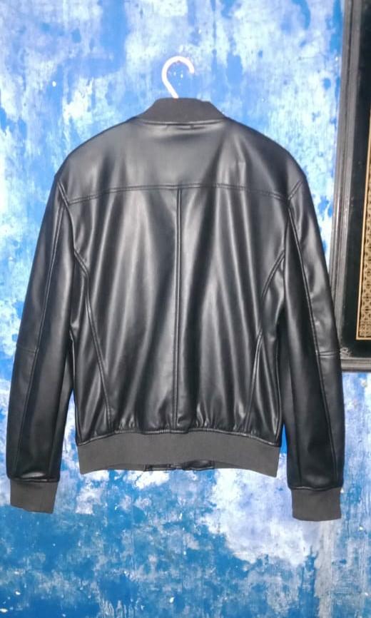 Jaket kulit zara man outlet