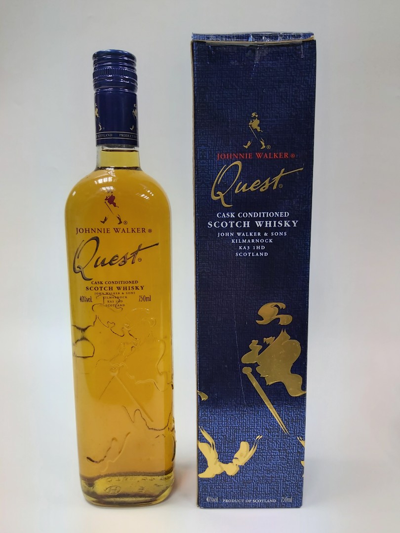 Johnnie Walker Quest whisky, 嘢食& 嘢飲, 酒精飲料- Carousell
