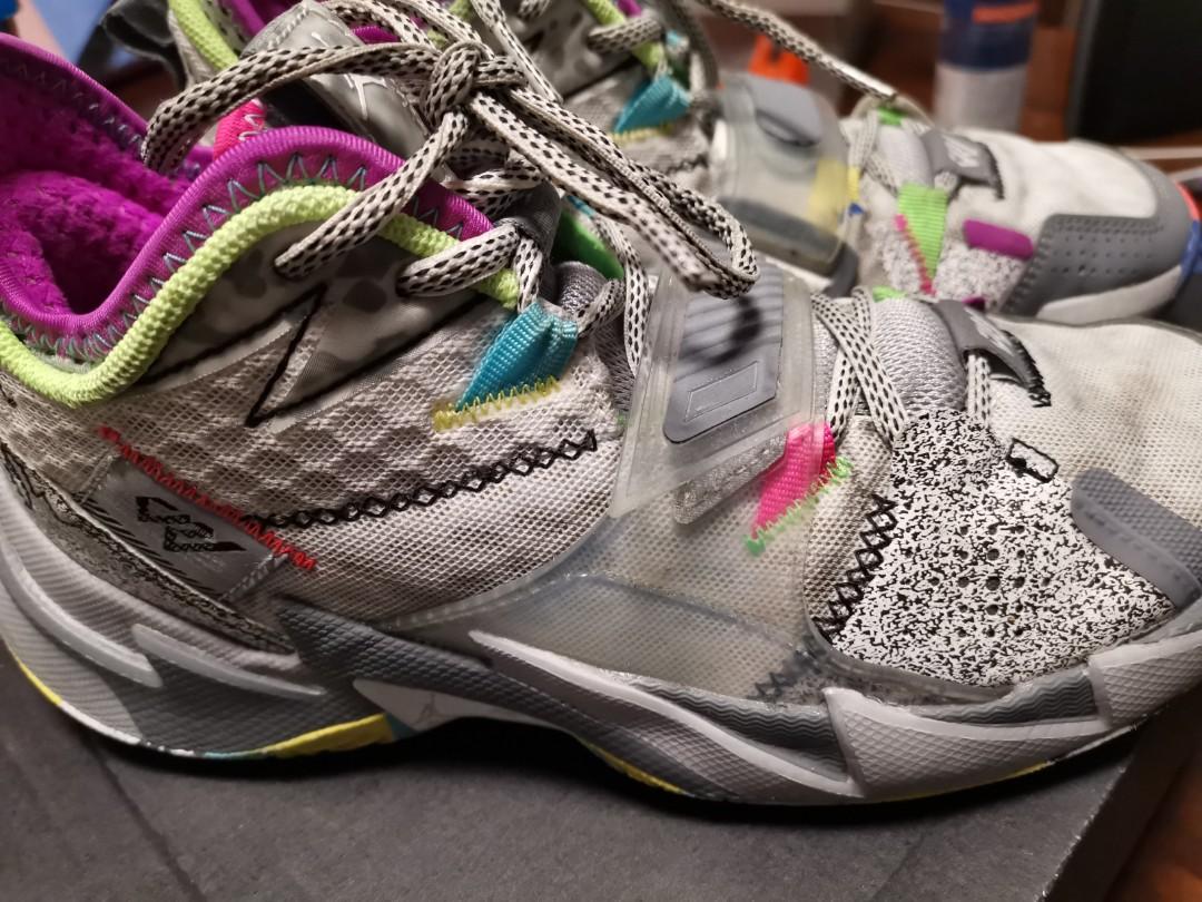 Jordan Why Not Zero.3 (Category: Babies & Kids Fashion) located in Manila. Submitted by ma_ivee29 (Listing ID 1036269746, Image 3). Description: used only once, good as brand new still with its box rfs: declutter NO LOW BALLER PLEASE, LAST PRICE ALREADY POSTED.