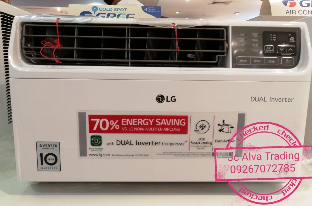 LG 0.75hp Dual Inverter Window Type Aircon "Limited Offer