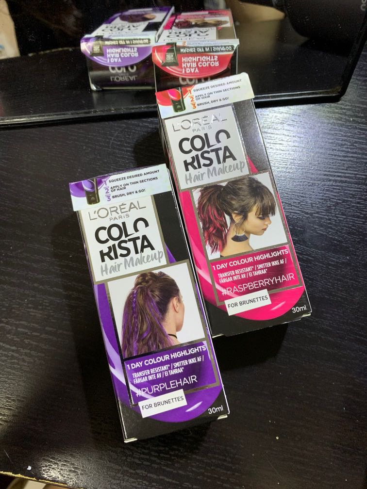l oreal colorista hair makeup hair dye