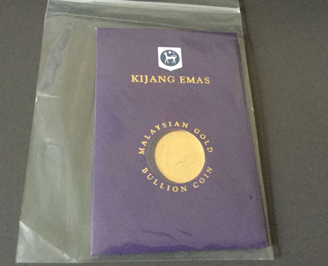 Malaysia Gold Coin 1 4 Oz Kijang Hobbies Toys Memorabilia Collectibles Religious Items On Carousell