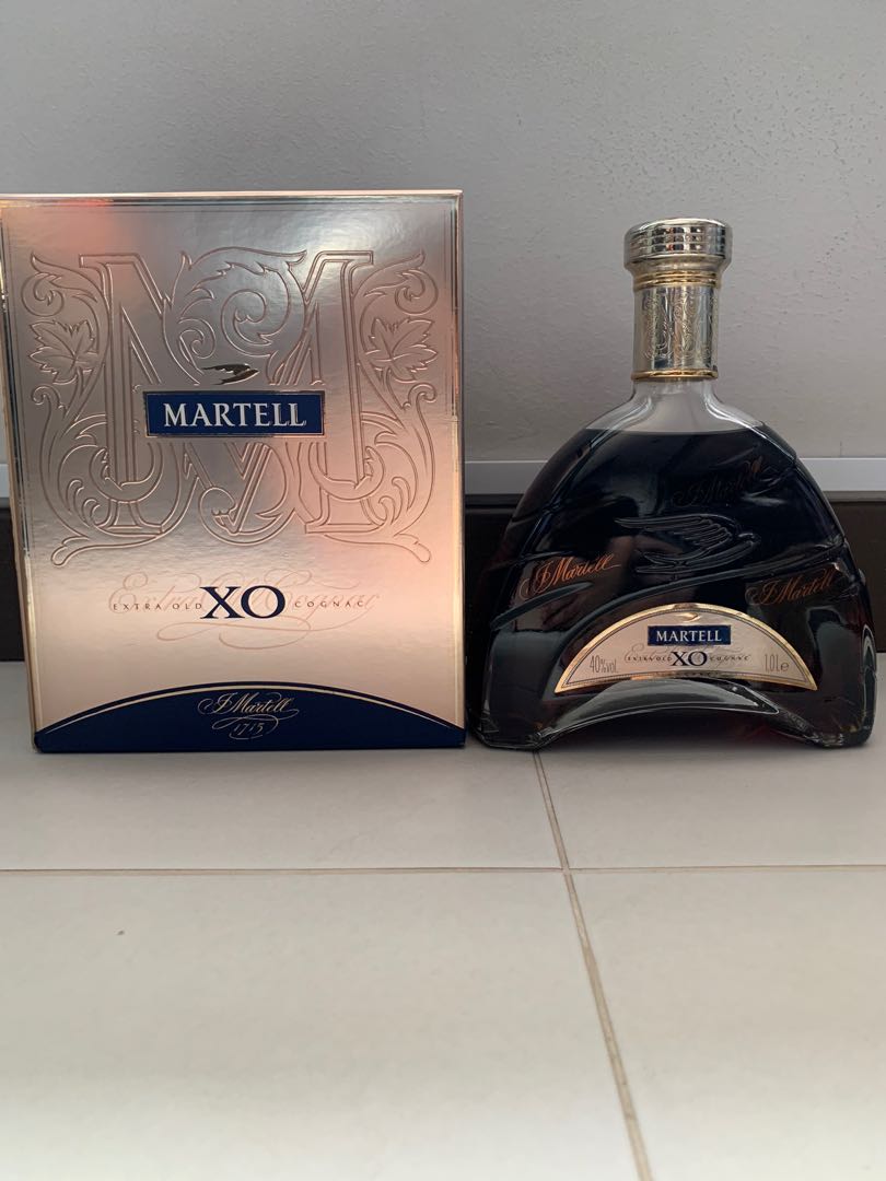 Martell Xo extra old cognac 1L, Food & Drinks, Alcoholic Beverages on