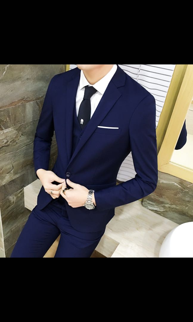 MENS BLAZER \u0026 PANTS SUIT, Men's Fashion 