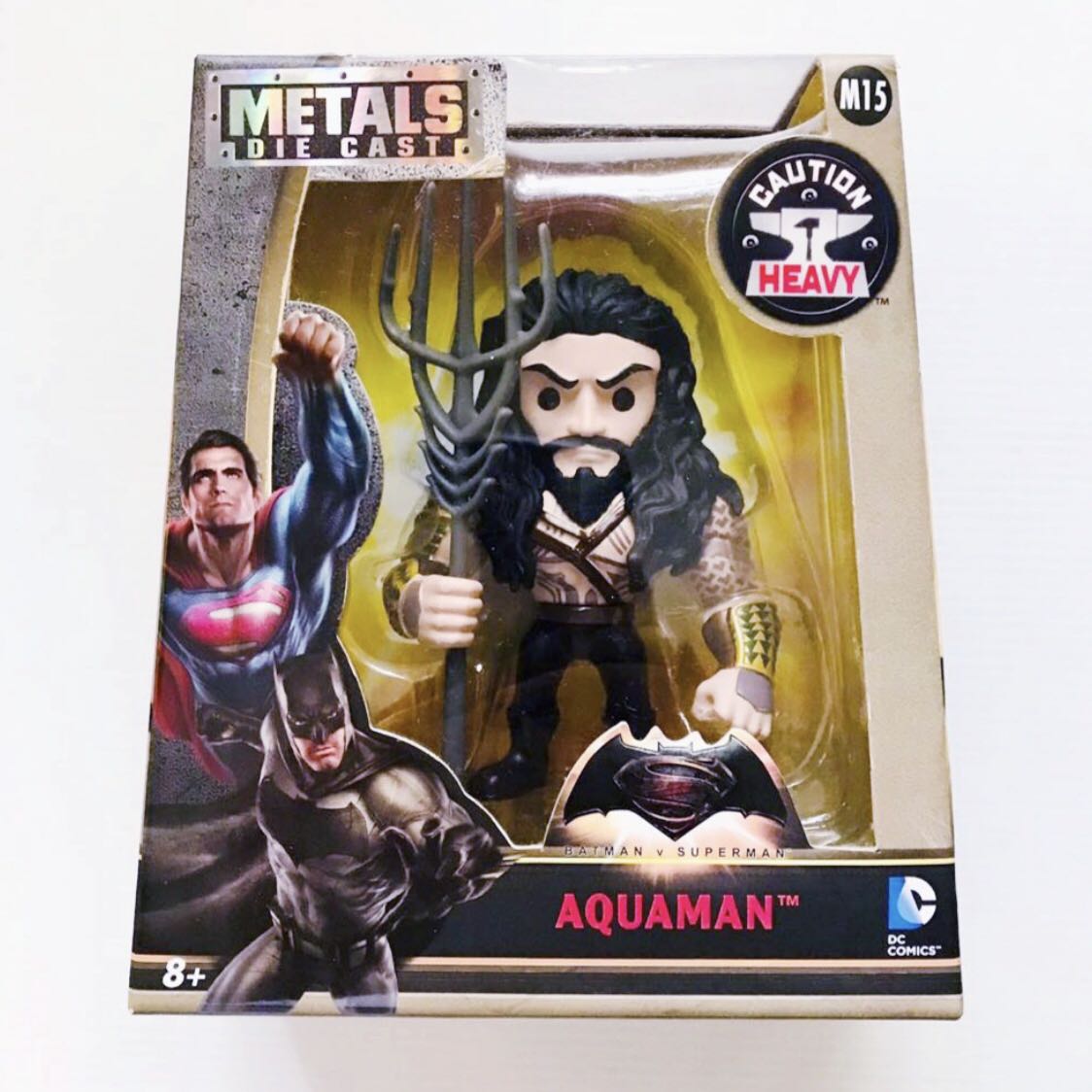 MISB Jada Metals Die Cast Aquaman Figure 4” M15 (DC Comics Batman V  Superman) , Hobbies & Toys, Toys & Games on Carousell