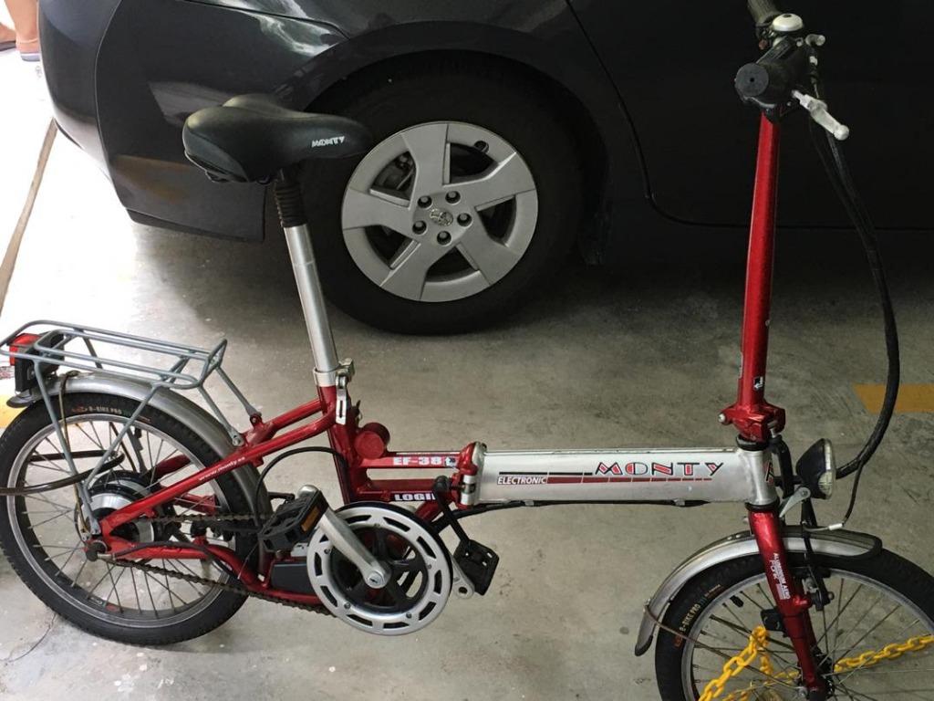 monty folding bike