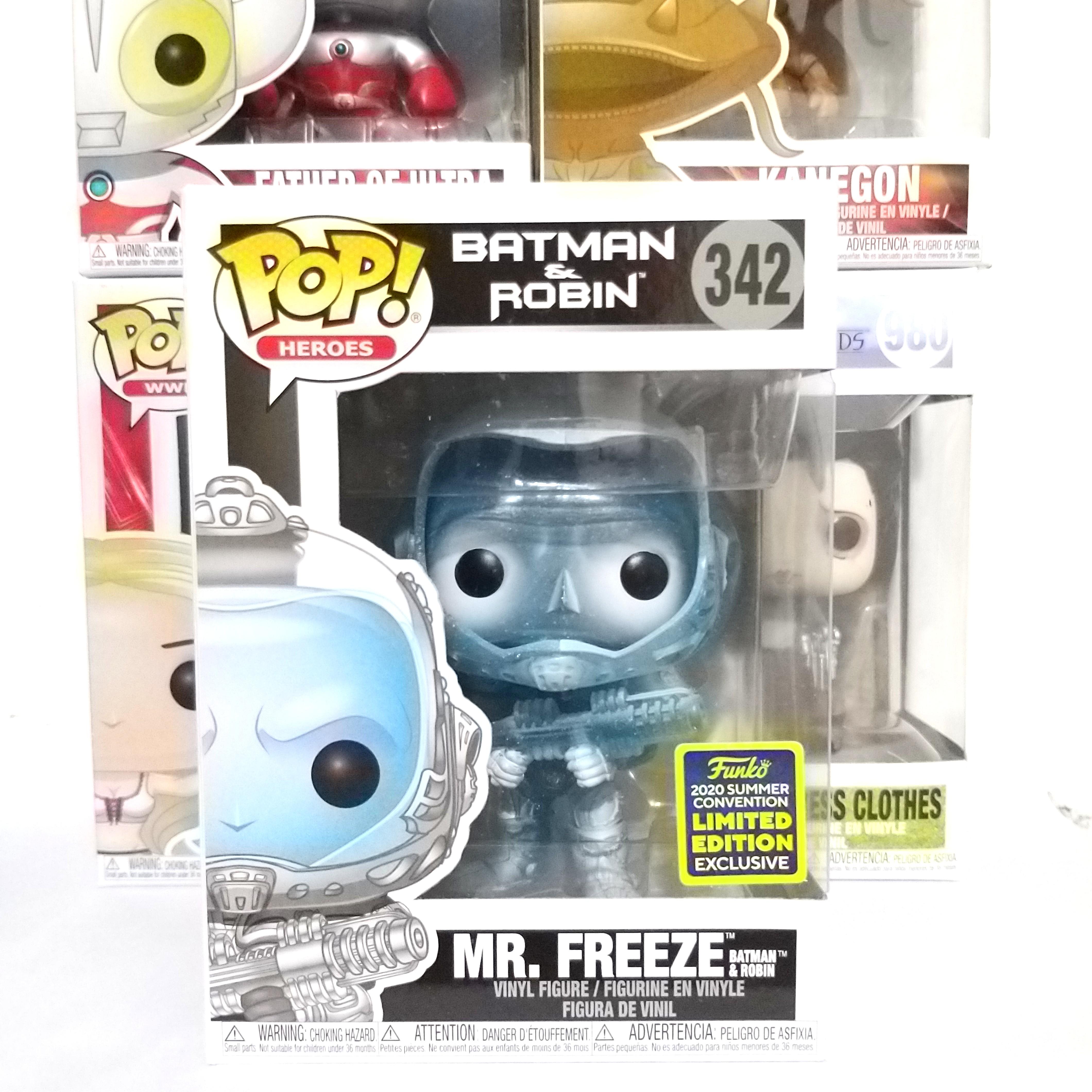 funko pop mr freeze sdcc