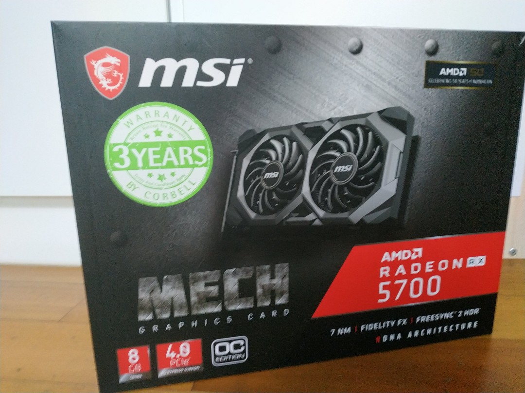 Radeon rx discount 5700 mech oc