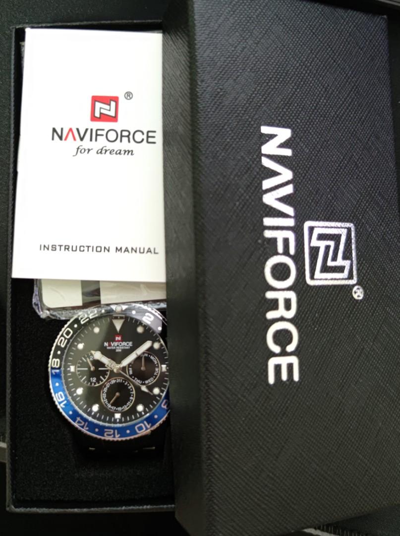 NaviForce NF9147 quartz men watch