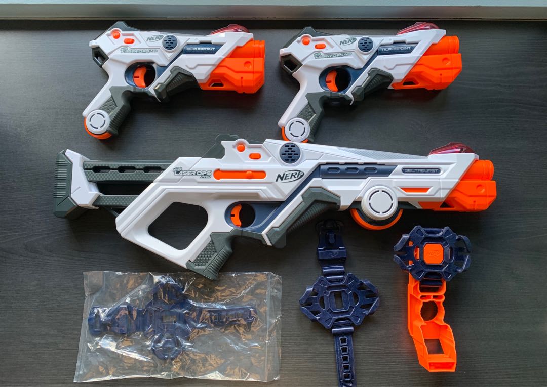 nerf com laser