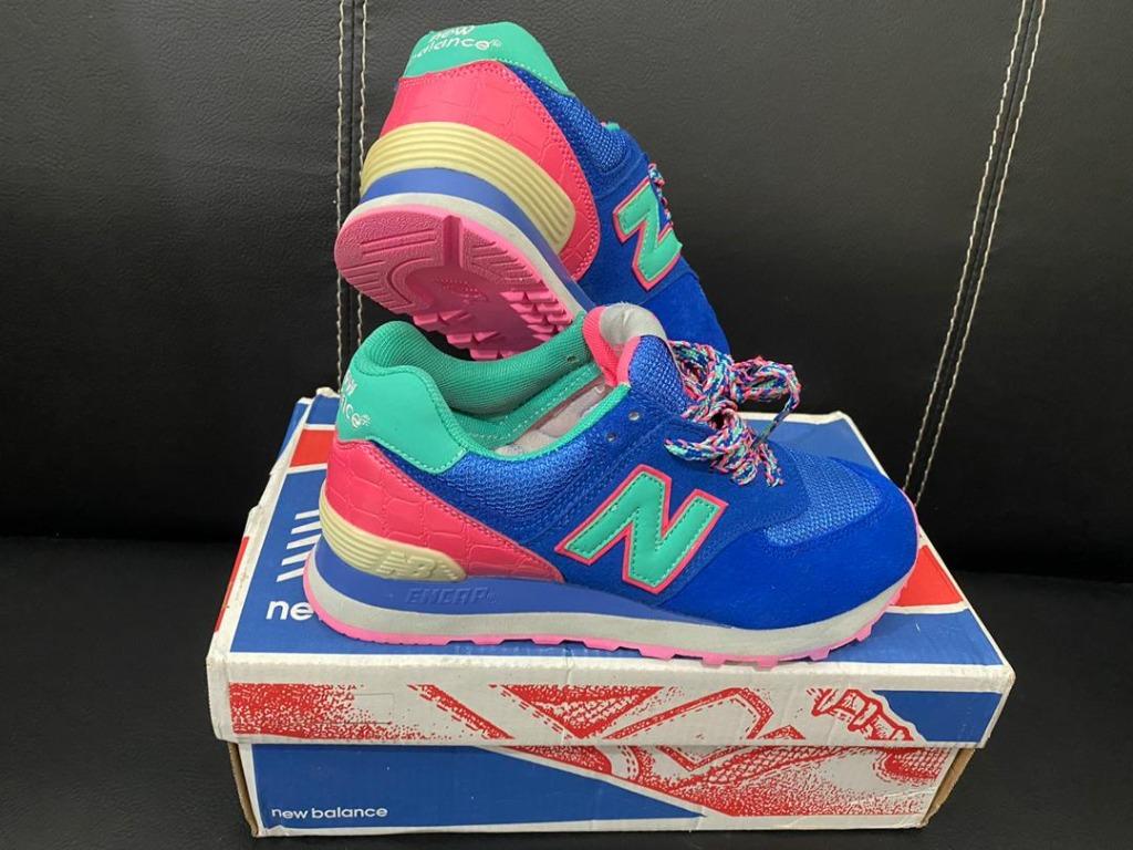 New balance 574 blue candy clearance