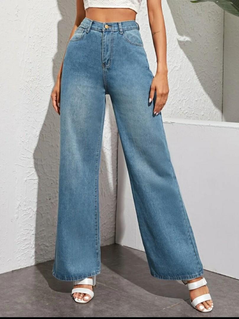 shein wide leg jeans