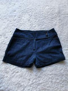 NEXT high waist short pants blue
