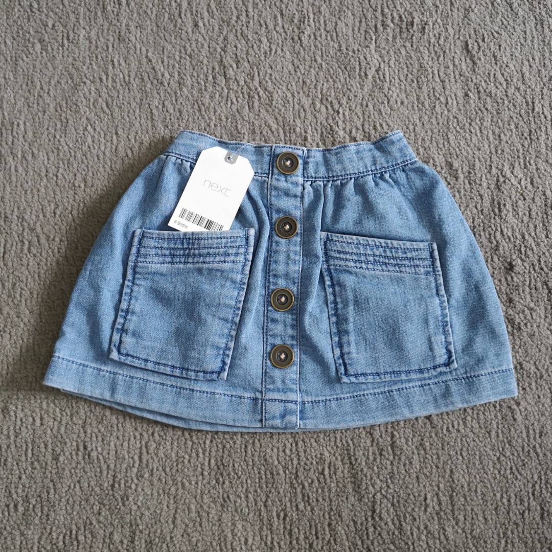 next jeans skirt