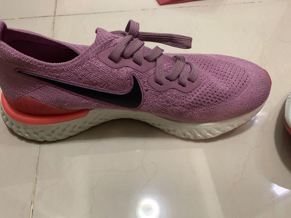 Nike epic react flyknit 2 plum top