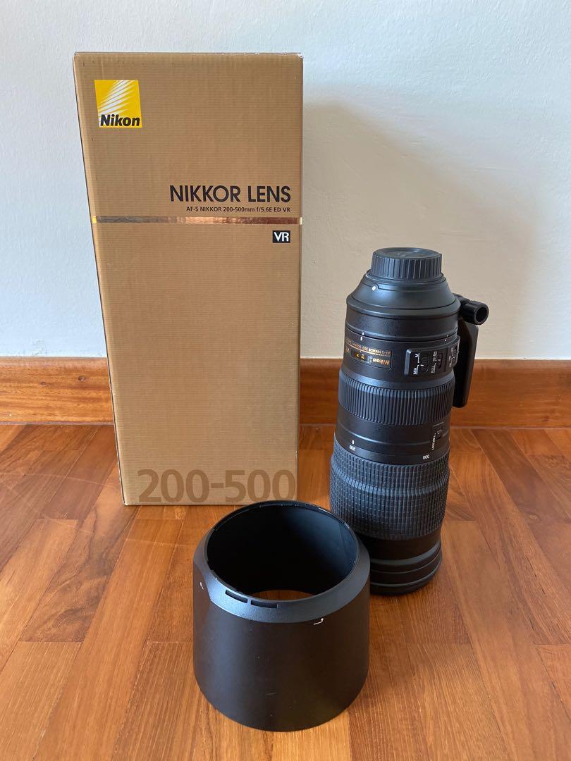 Nikon Af S Nikkor 0 500mm F 5 6e Ed Vr Lens Photography Lenses On Carousell