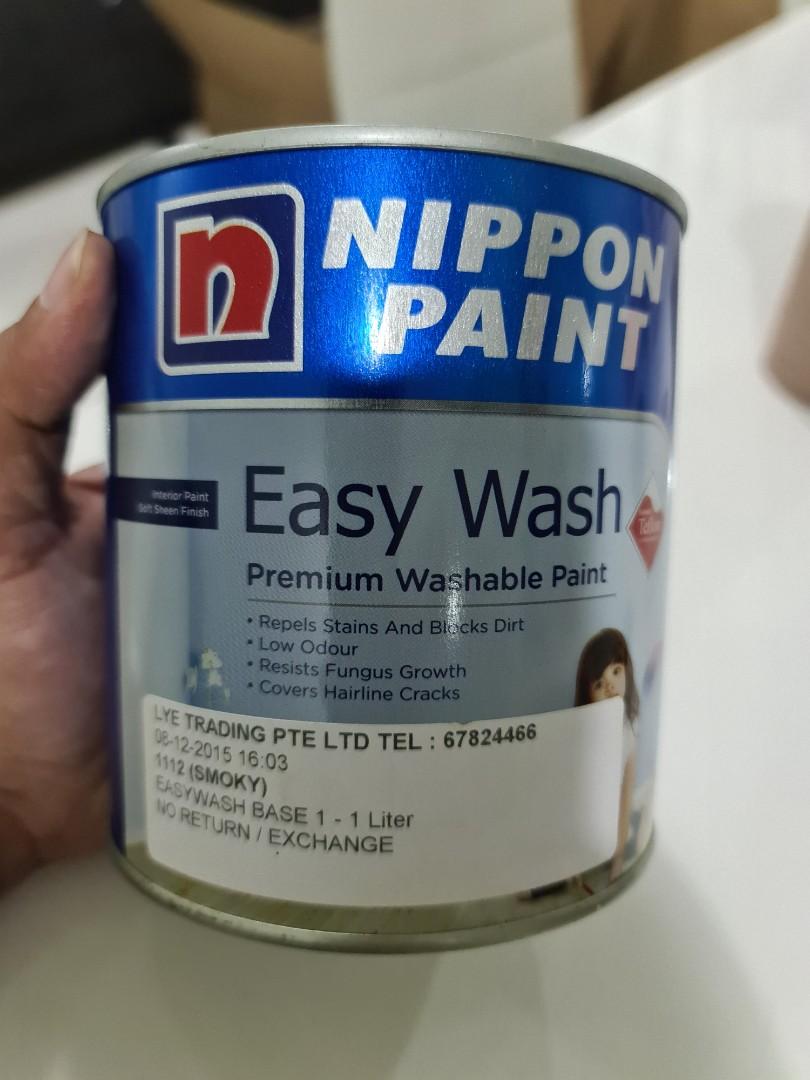 Nippon Paint 1 litre 1112 (smoky), Hobbies & Toys, Stationery & Craft