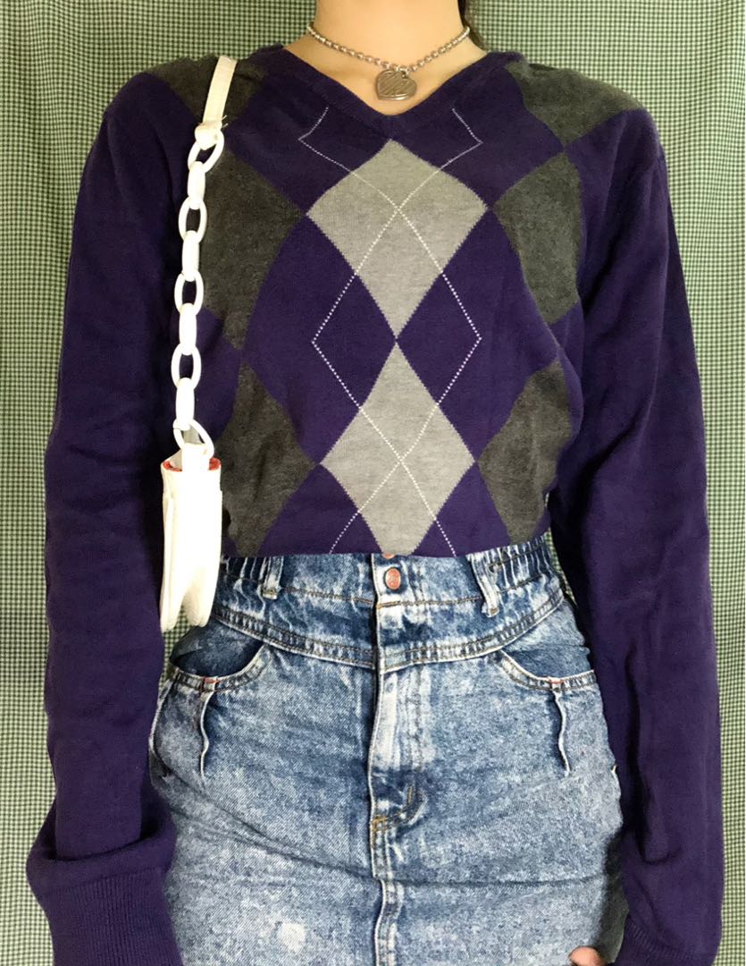 Old navy deals argyle sweater