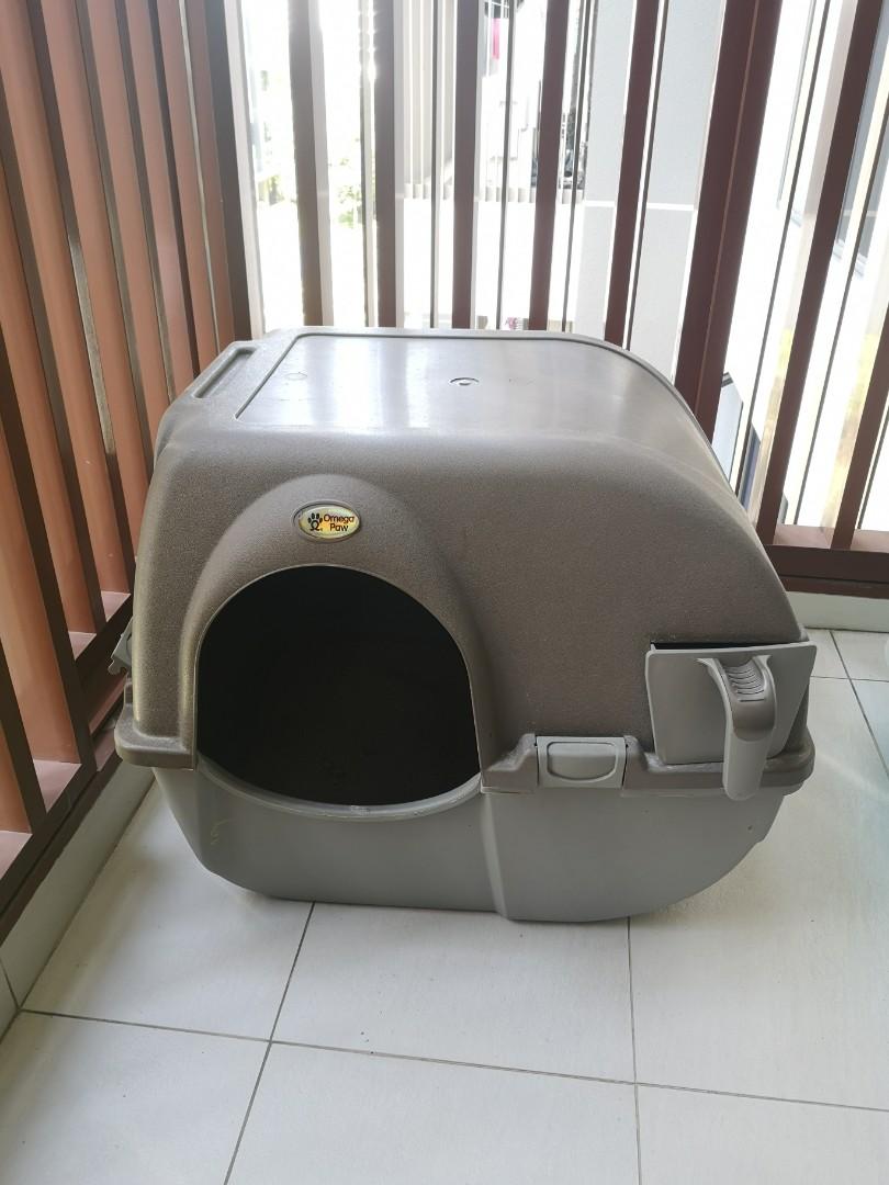 roll over litter box
