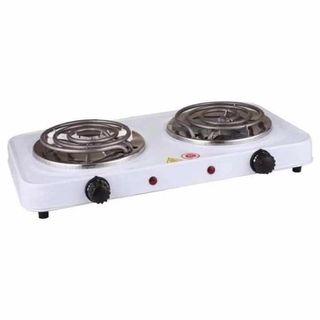 One Home Double Burner Hot Plate Electric Cooking Stove AS203