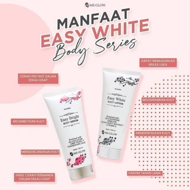 ORIGINAL MSGLOW Set Easy Body Serum Body Lotion READY STOCK