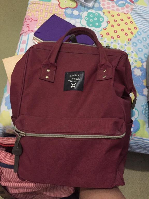 Anello bag maroon clearance