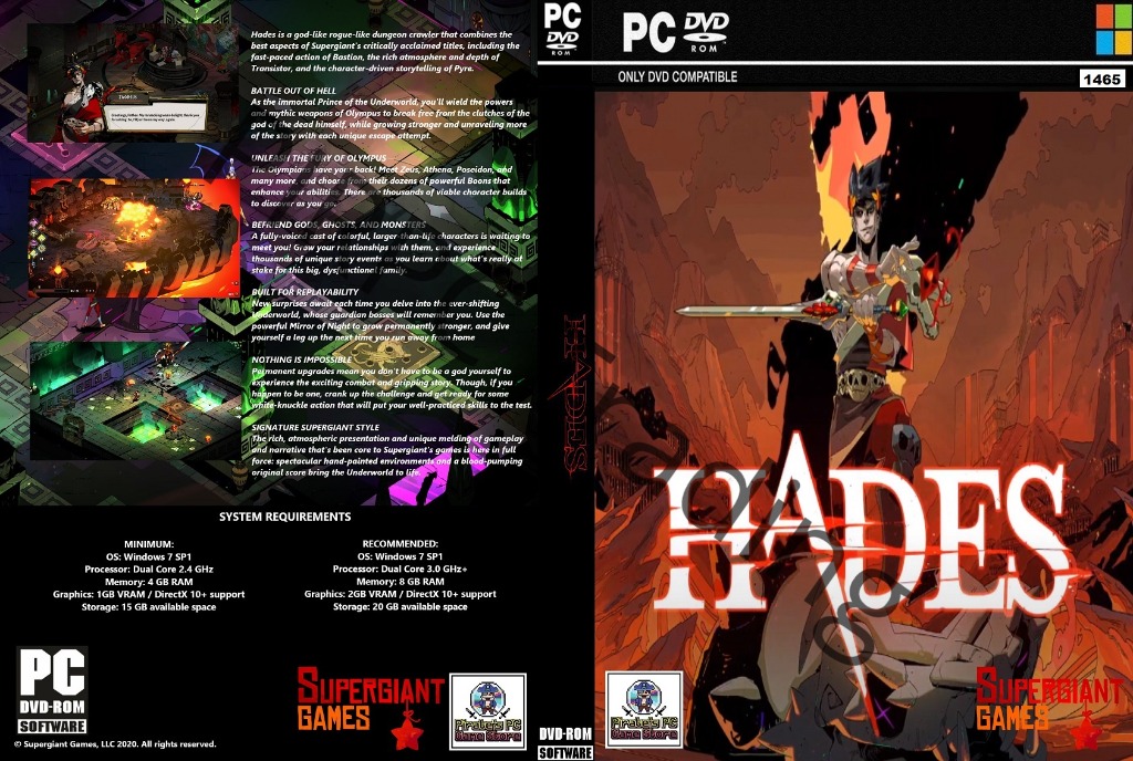 (PC) Hades, Video Gaming, Video Games, PlayStation on Carousell