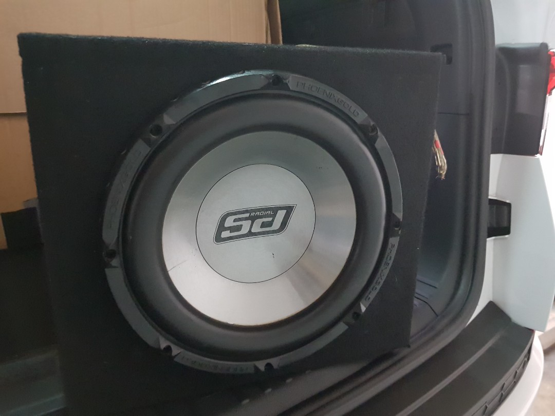 Phoenix gold speakers hot sale 10 inch subwoofer