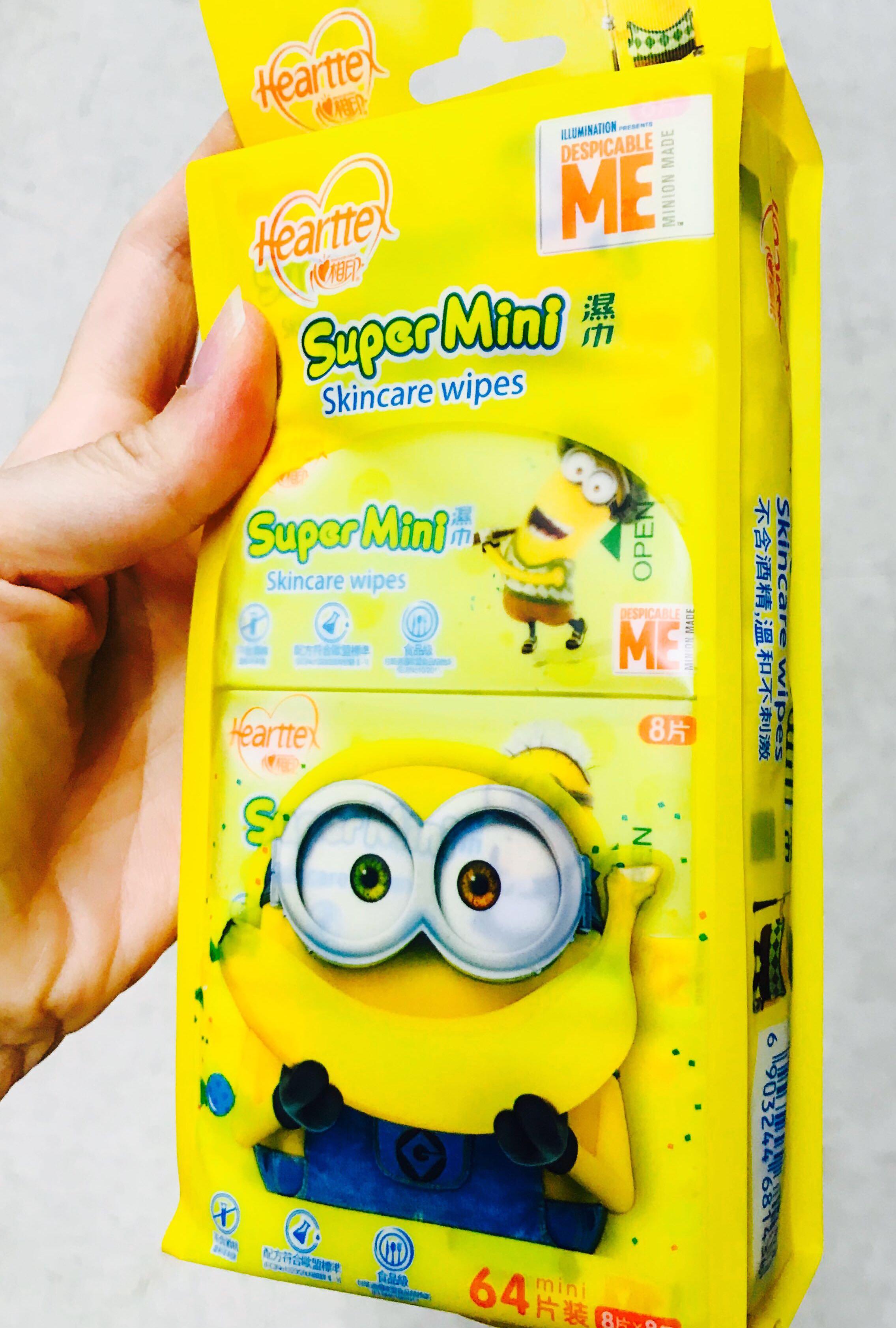 少量現貨 Pixar Super Minions Skincare Wipes 迷你兵團卡通動畫獨立包裝迷你濕紙巾個人護理用品抗疫用品清潔用品 8包 書本 文具 漫畫 Carousell