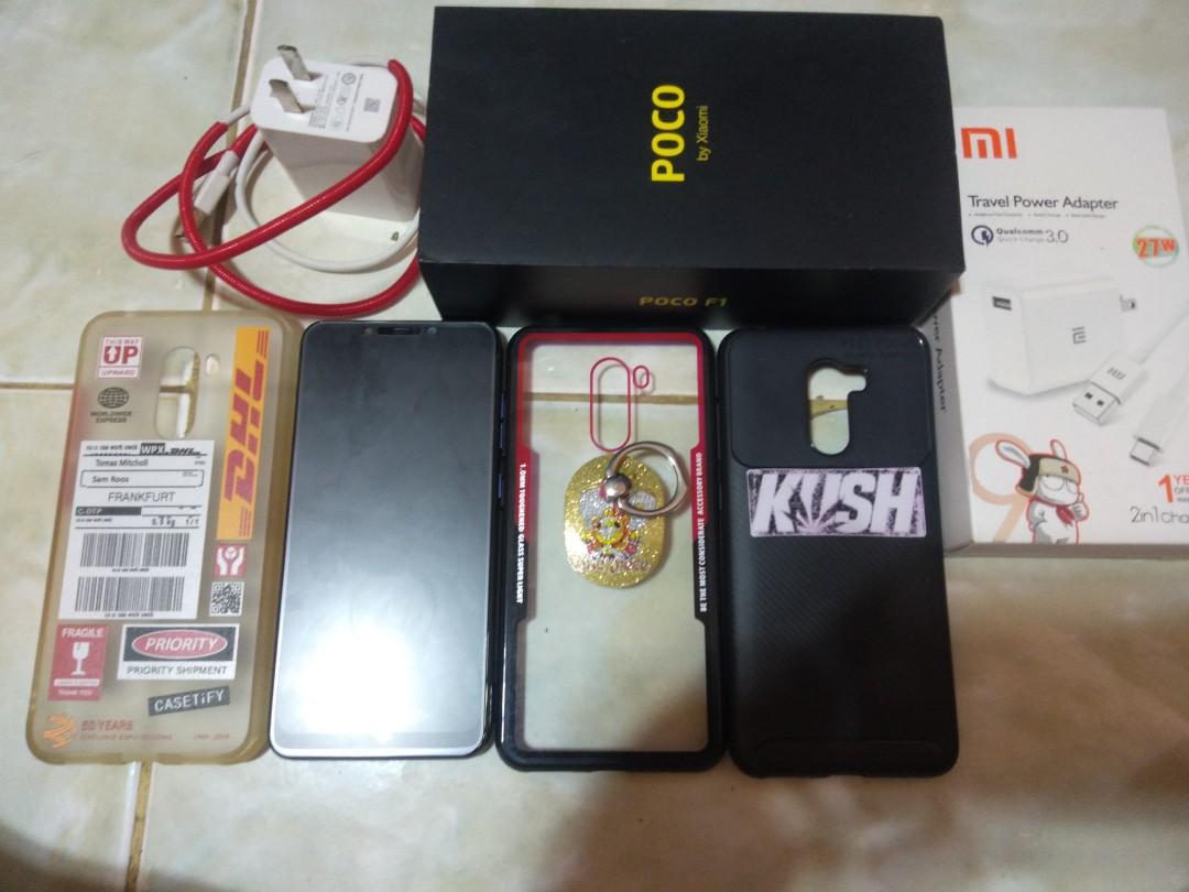 Poco F1 6 128 Mobile Phones Tablets Android Phones Xiaomi On Carousell