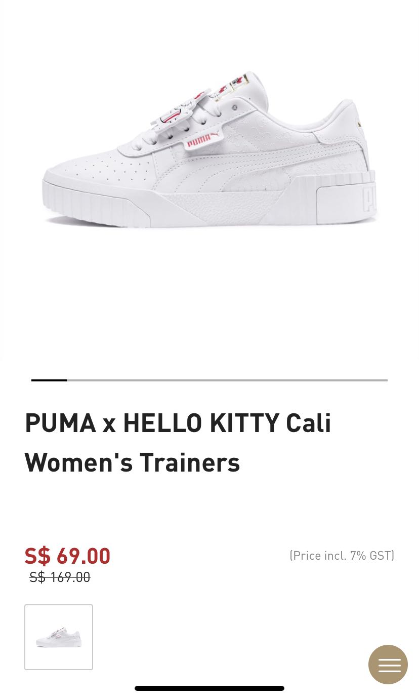 hello kitty cali puma