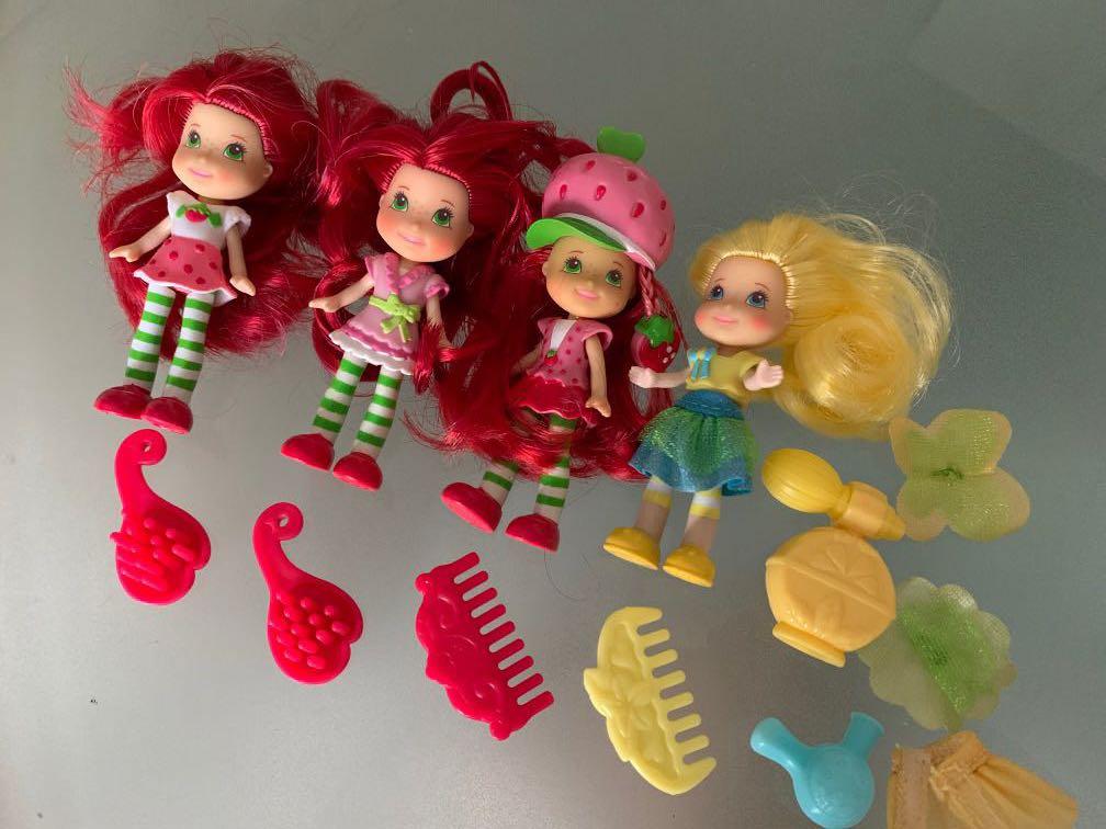 Rare Strawberry shortcake dolls with accessories Hobbies Toys