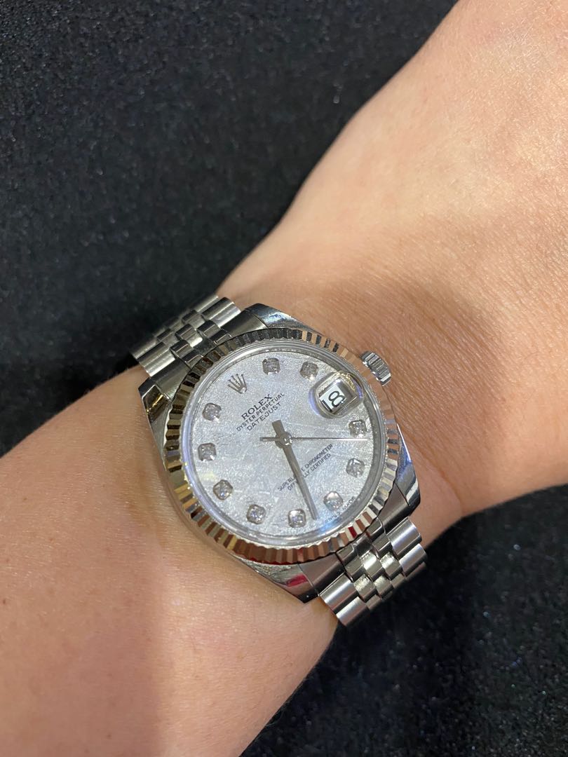 Rolex Datejust 31mm Meteorite Dial Luxury Watches on Carousell
