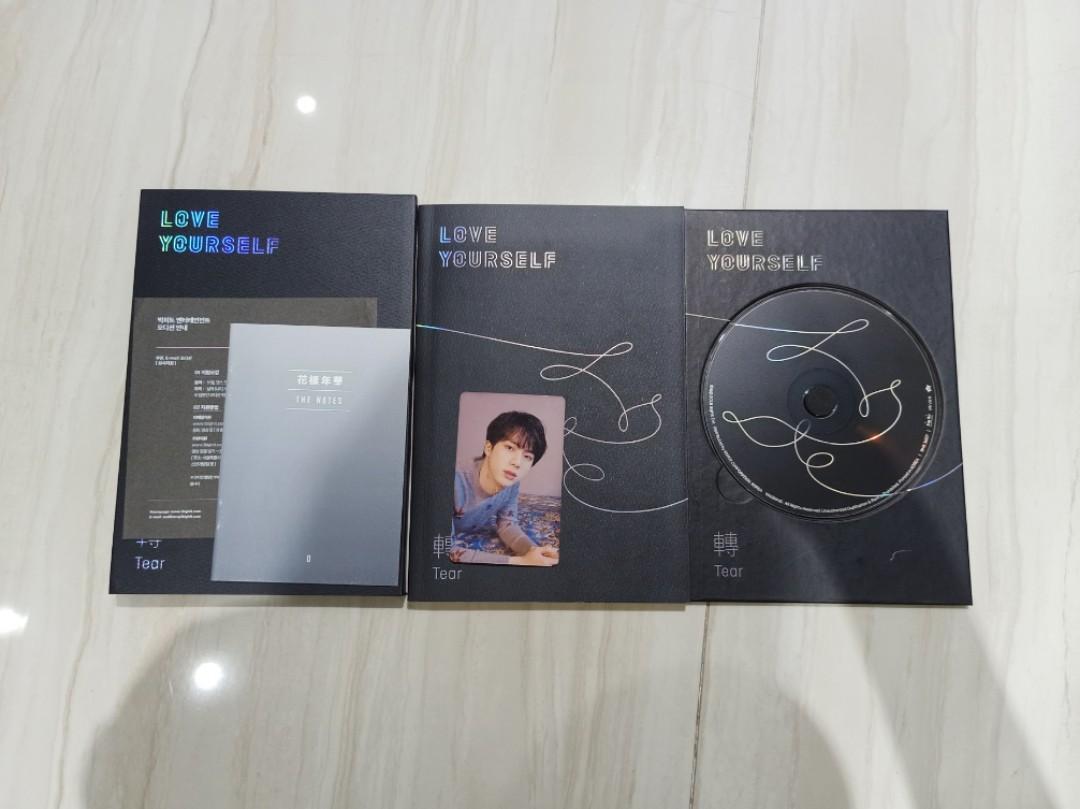 Album With Pc Bts Ly Love Yourself Tear O Album With Jin Photocard Hobbies Toys Collectibles Memorabilia K Wave On Carousell
