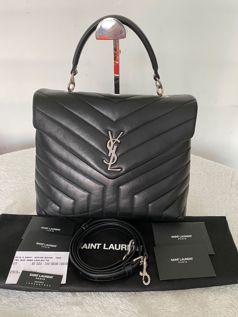 YSL Lou Camera Bag unboxing and try on / Gucci VS YSL #ysl  #whitedesignerbag 