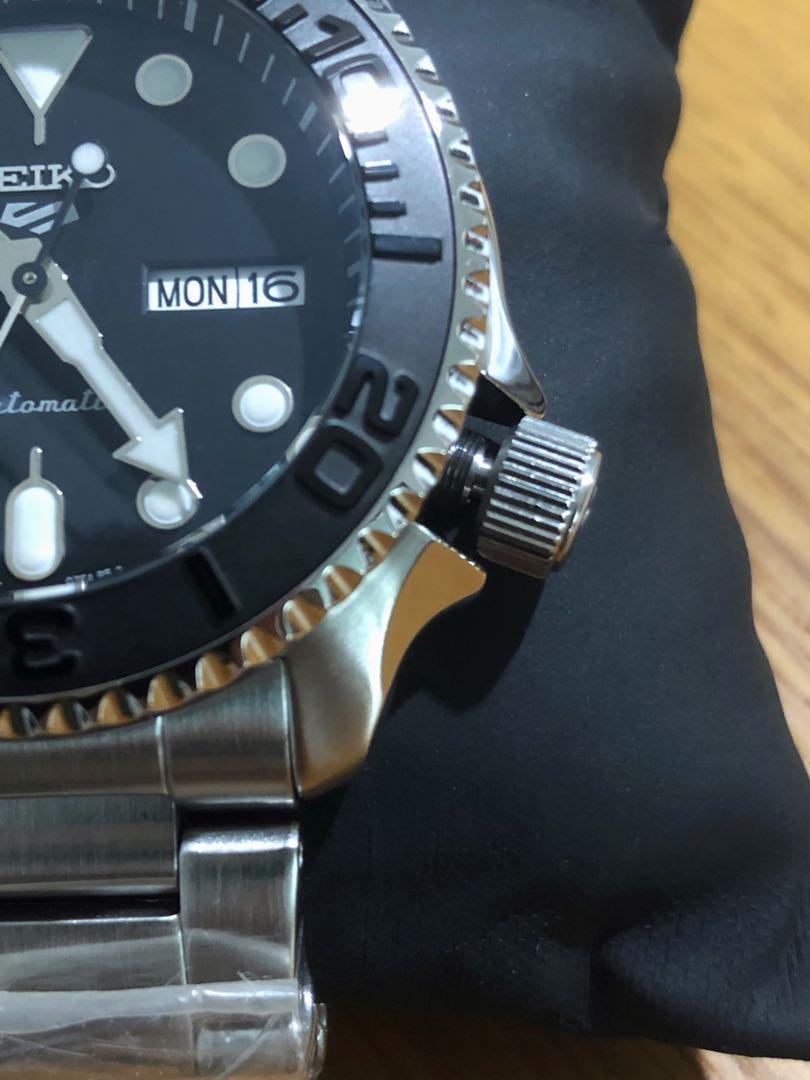 seiko 5 yacht master black