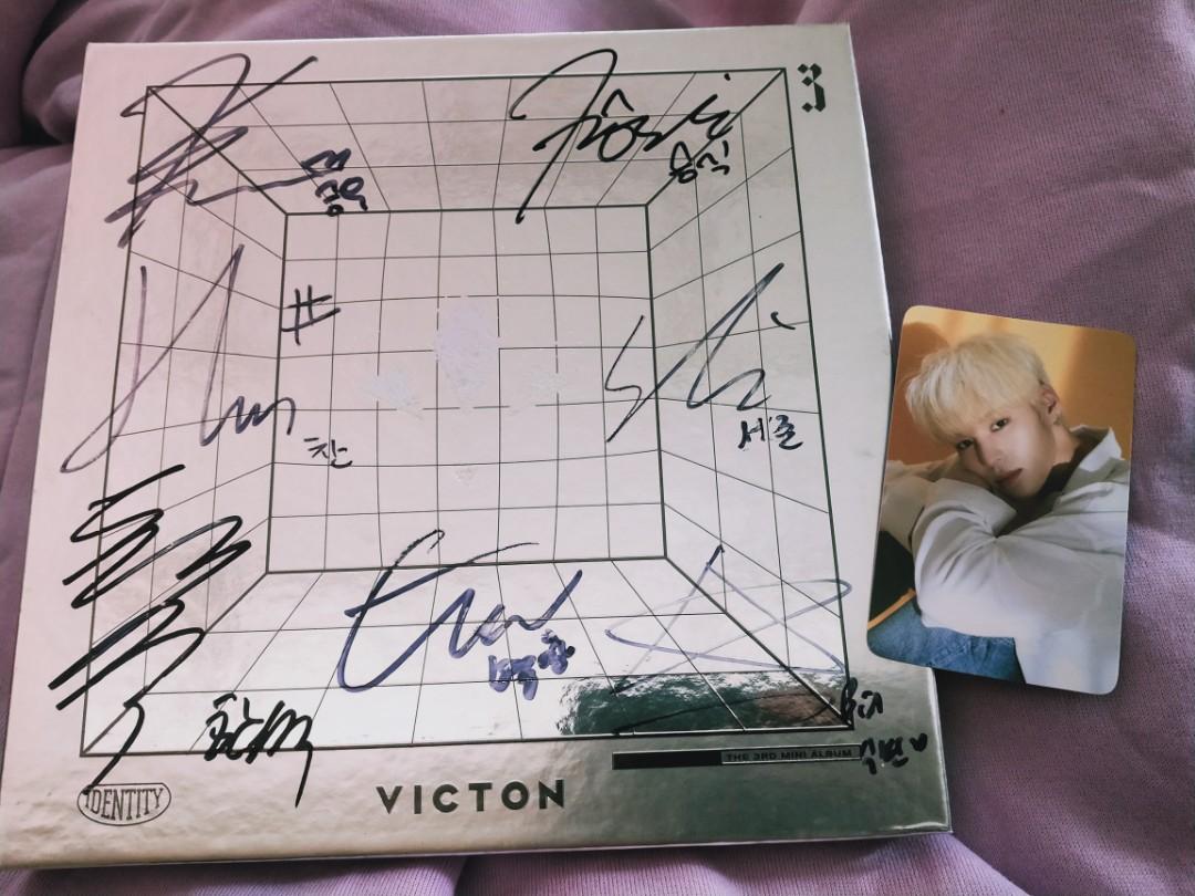 SIGNED ALBUM] VICTON 3RD MINI ALBUM IDENTITY, Hobbies & Toys