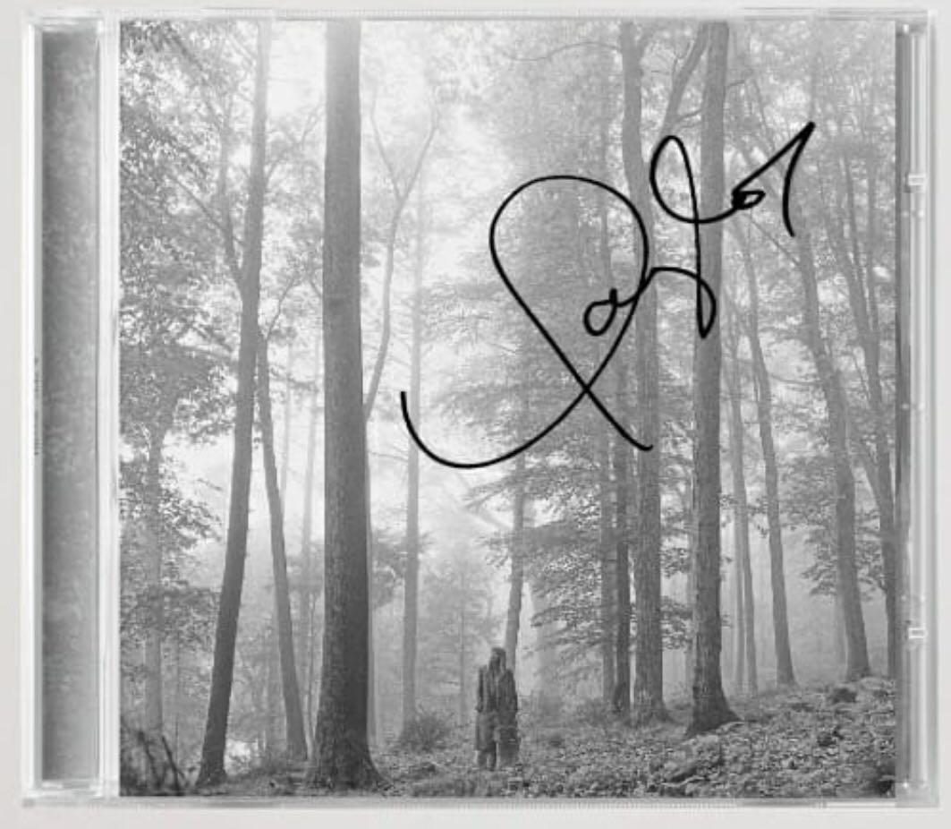 Signed Folklore In the Trees CD by Taylor Swift (Category: CDs & DVDs) located in Manila. Submitted by stefandraboutique (Listing ID 1036204045, Image 1). Description: Swifties! We scored spare copies of the signed Folklore CDs available now to be purchased from us ✨.
