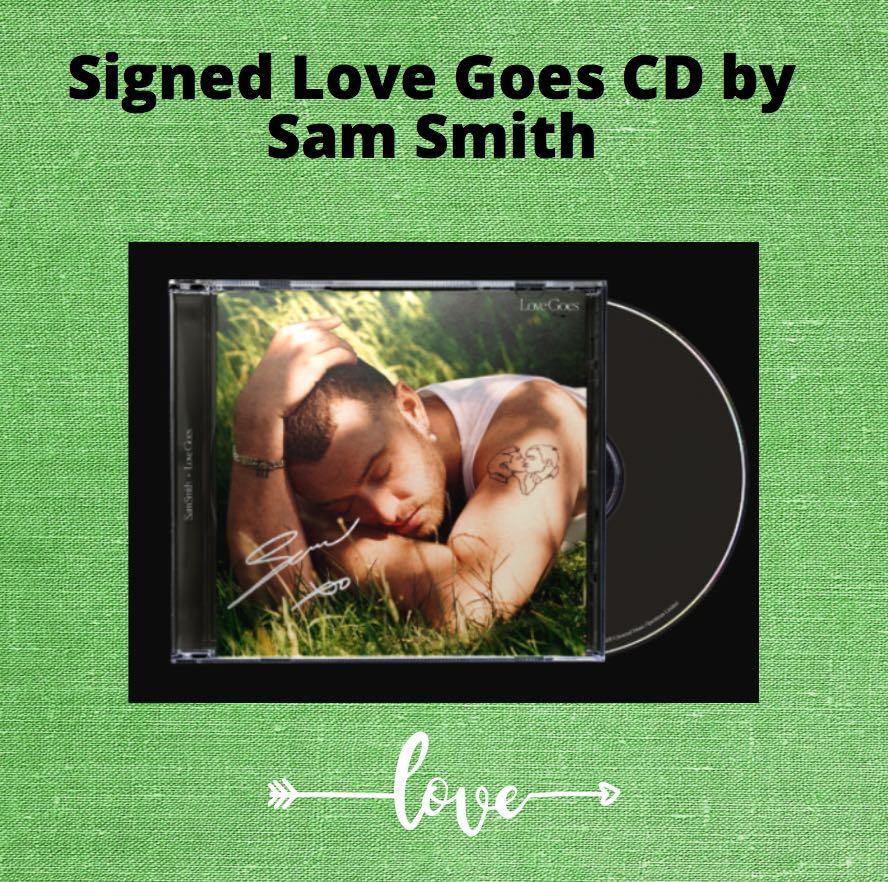 Signed Love Goes CD by Sam Smith (Category: CDs & DVDs) located in Manila. Submitted by stefandraboutique (Listing ID 1036324563, Image 1). Description: PRE-ORDER the Signed Love Goes CD by Sam Smith to break and cure your hearts at the same time for only 1999 php 🍃 Message us to order! 🥰.