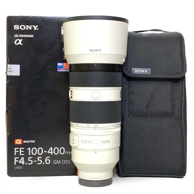 Sony Fe 100 400mm F4 5 5 6 Gm Oss Lens 99 New Sony Full Warranty Photography On Carousell