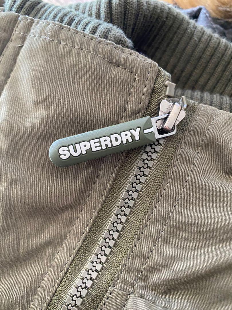 The fur hooded store windbomber
