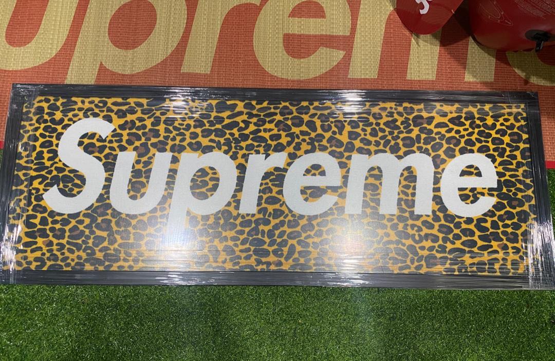 Supreme Leopard Towel 2009 With Frame Furniture Home Living