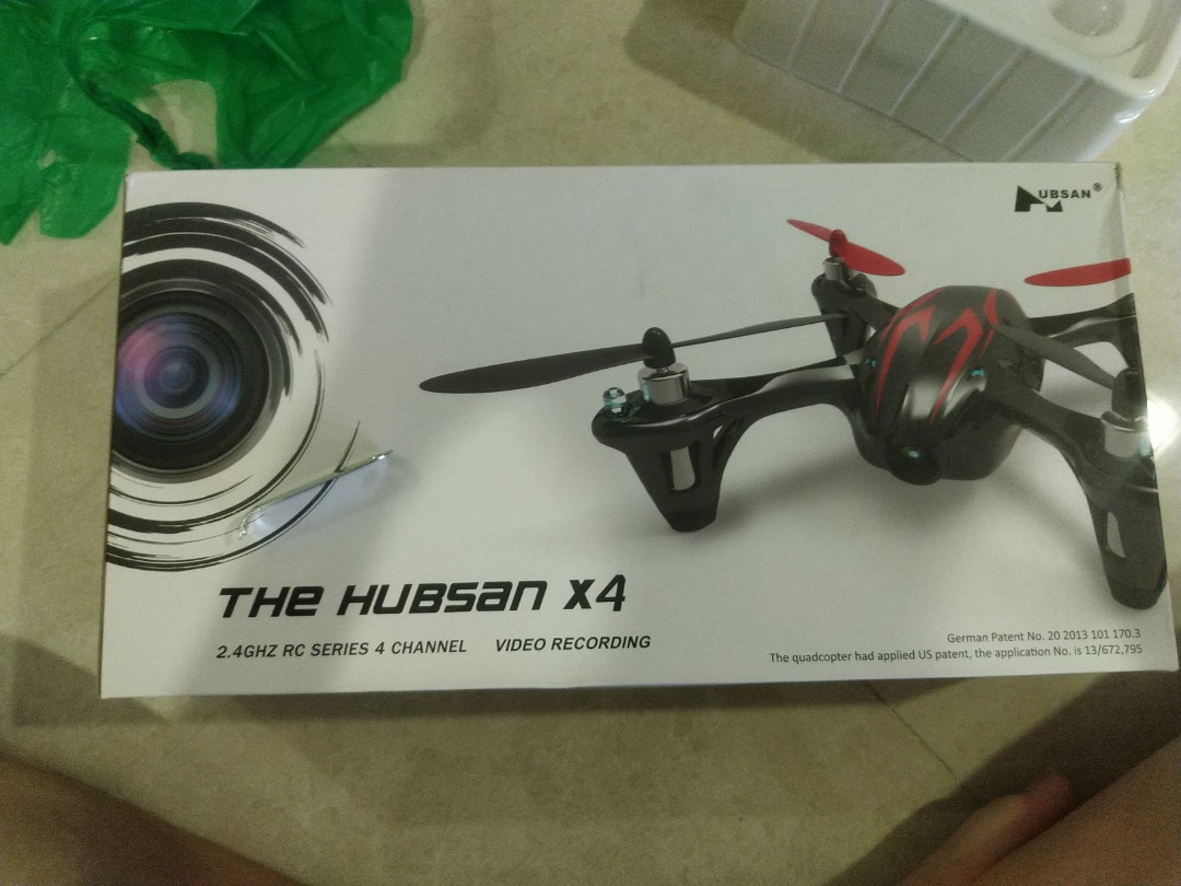 THE HUBSAN X4 2.4GHZ Rc series Channel Photography Drones on