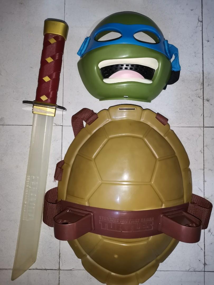 TMNT Teenage Mutant Ninja Turtles Costume Shell & Weapon set collection