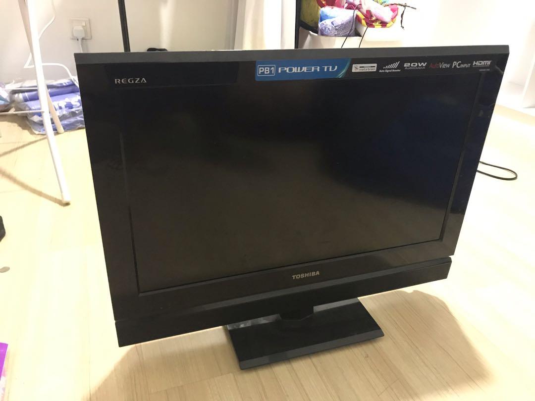 TV / Monitor - TOSHIBA REGZA 24 inch, TV & Home Appliances, TV